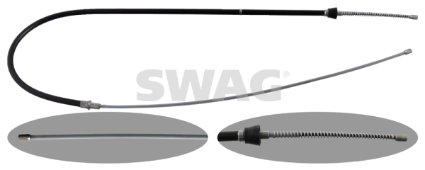 Cablu, frana de parcare 30 94 8302 SWAG